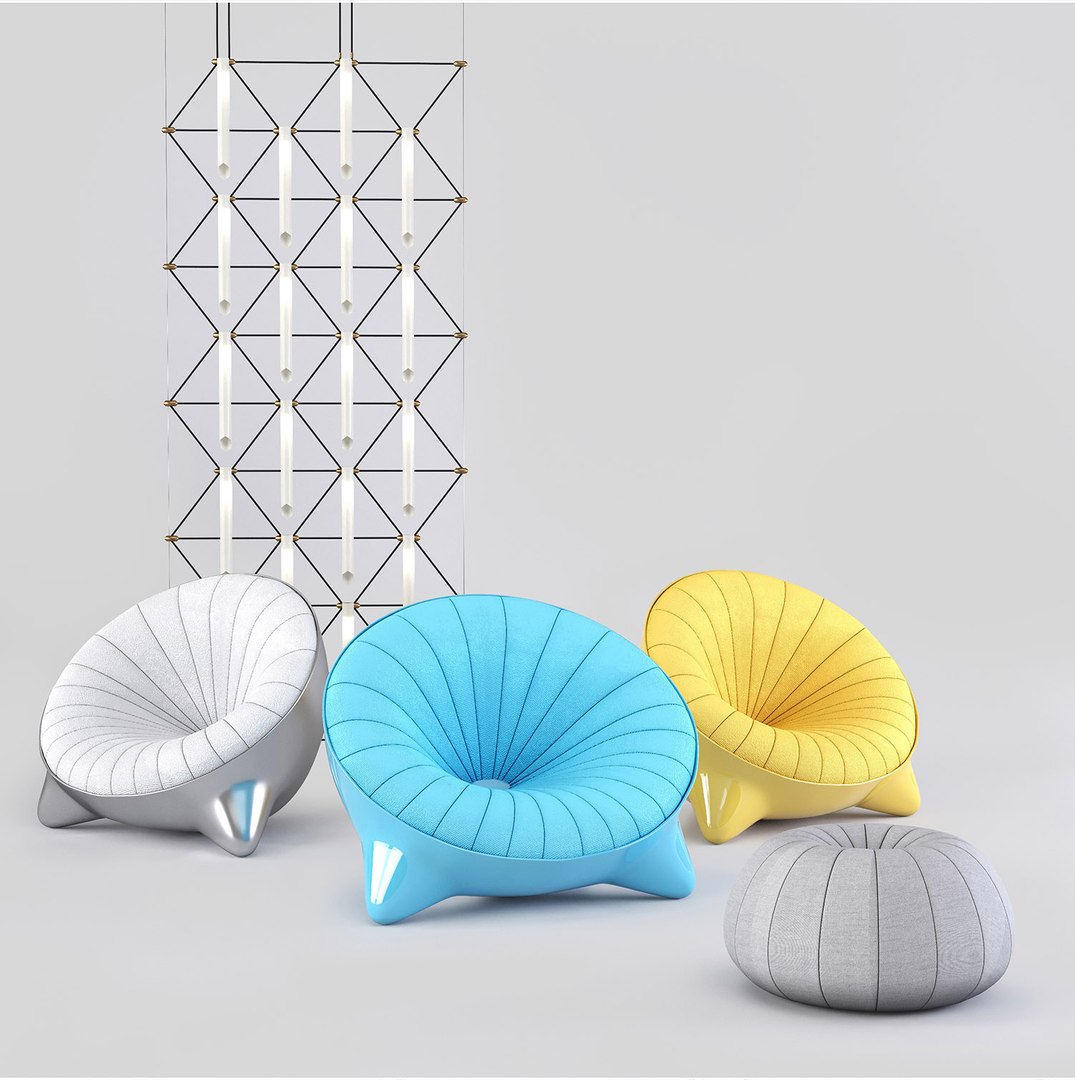 3D Sofa Noun Alexandre Boucher Model TurboSquid 1338273