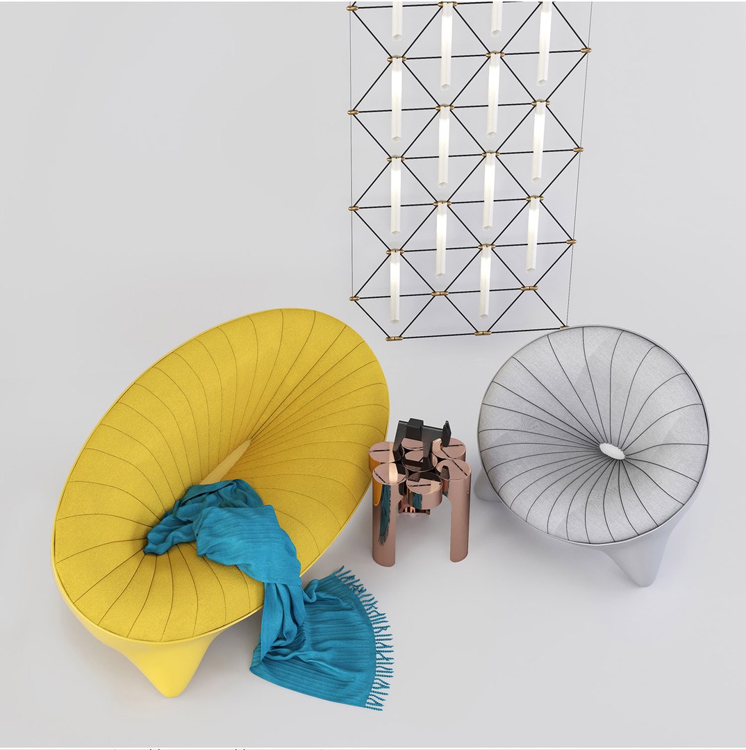 3D Sofa Noun Alexandre Boucher Model TurboSquid 1338273