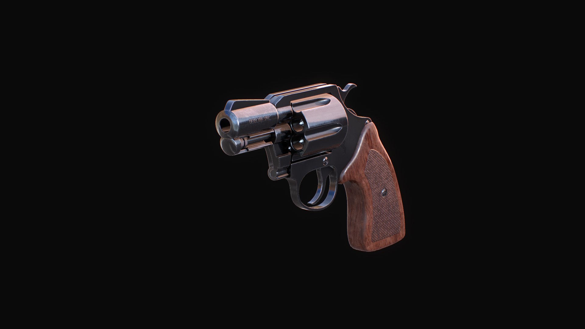 3D Colt Detective Special Ds-ii Model - TurboSquid 1480875