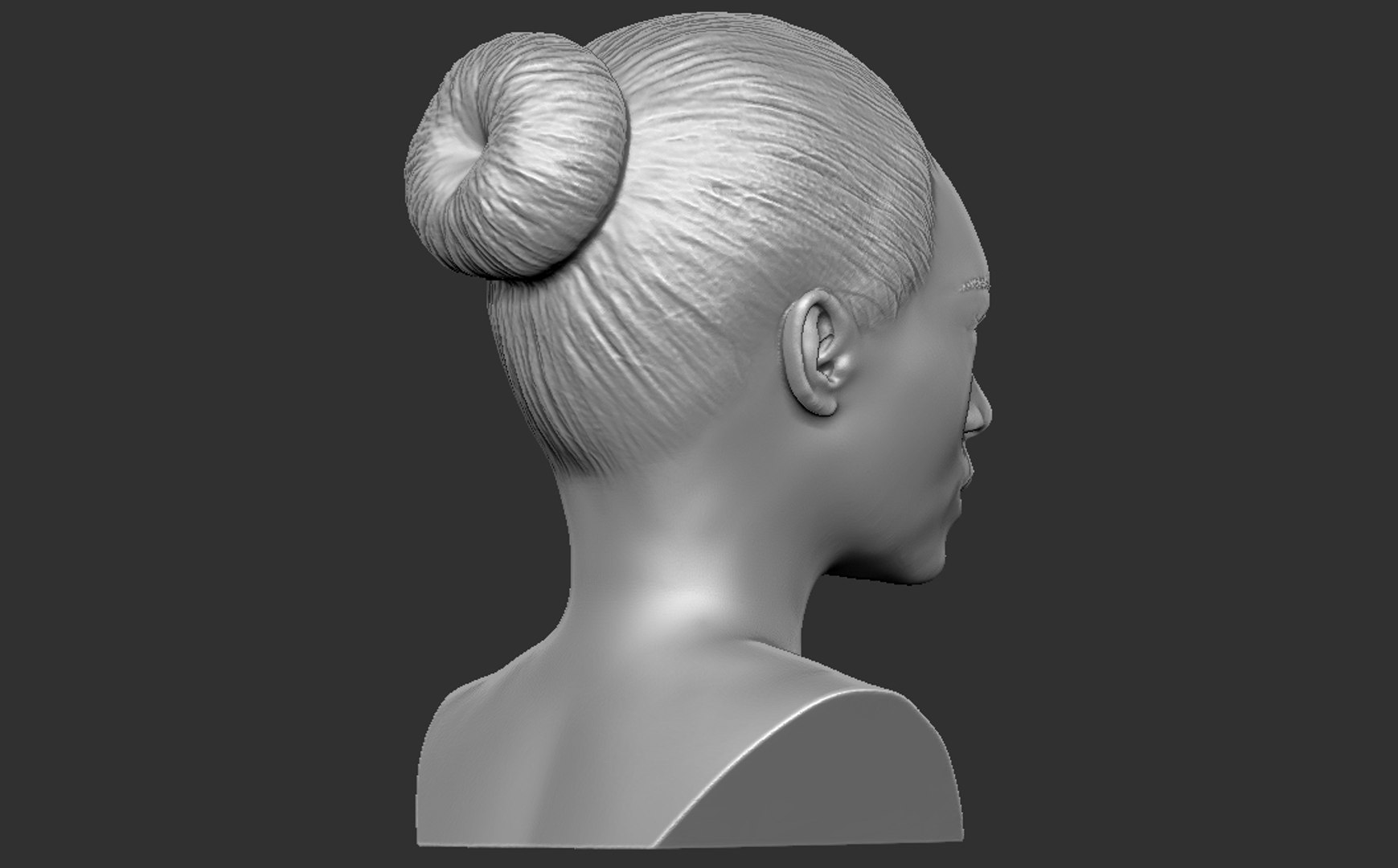 3D Bust Woman Printing Model - TurboSquid 1657452