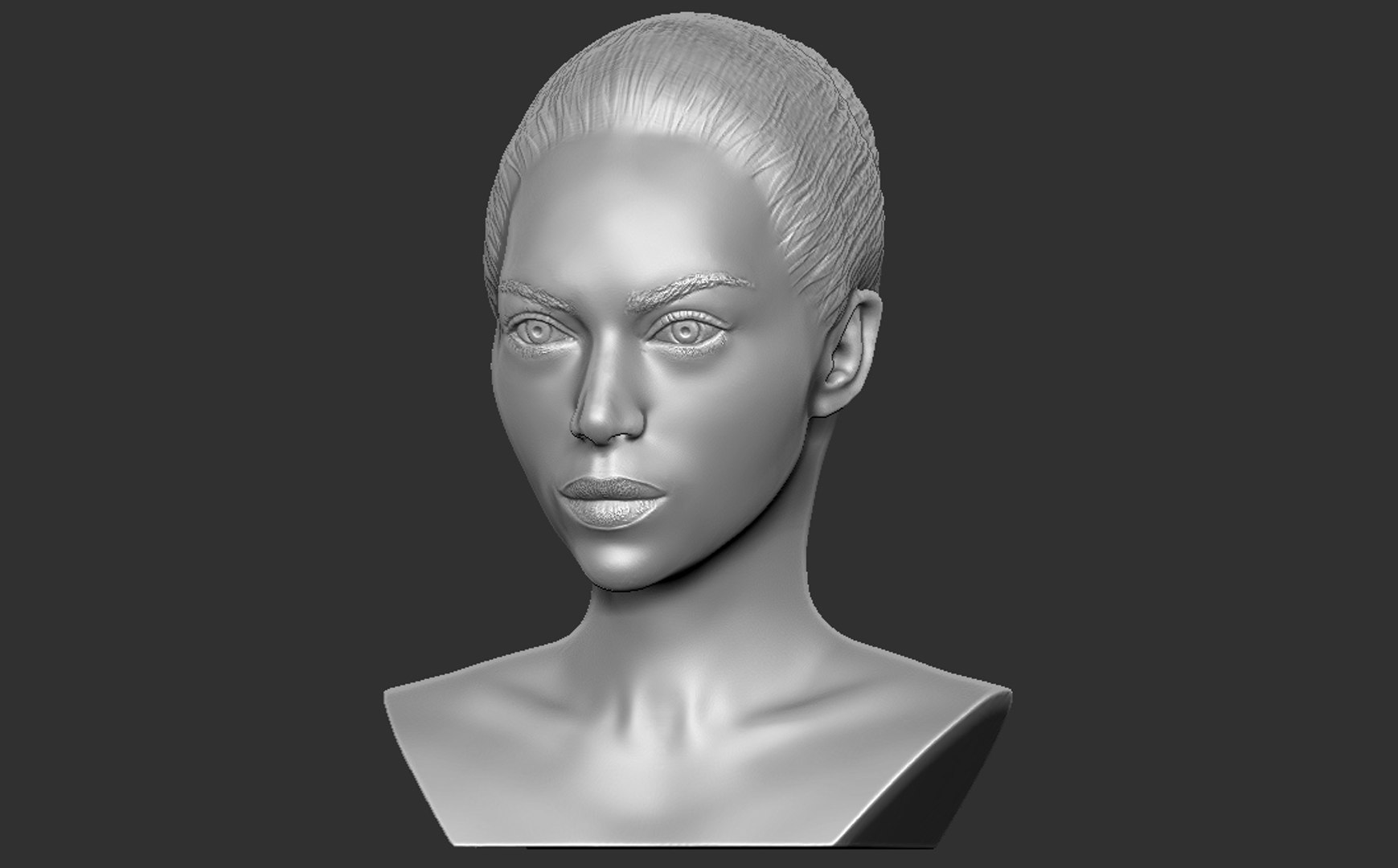 3D Bust Woman Printing Model - TurboSquid 1657452