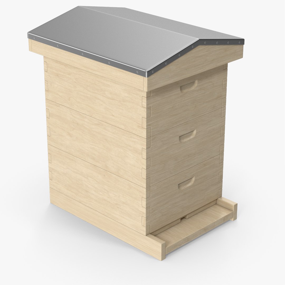 Bee Hive 3D Model - TurboSquid 2065309