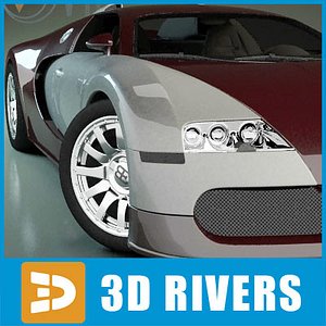 Bugatti Veyron by 3DRivers