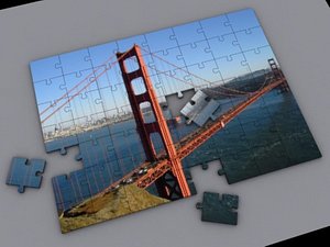 3d puzzle pieces