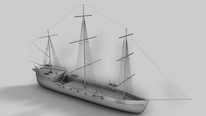 3dsmax ship pirate