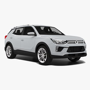3D SsangYong Korando