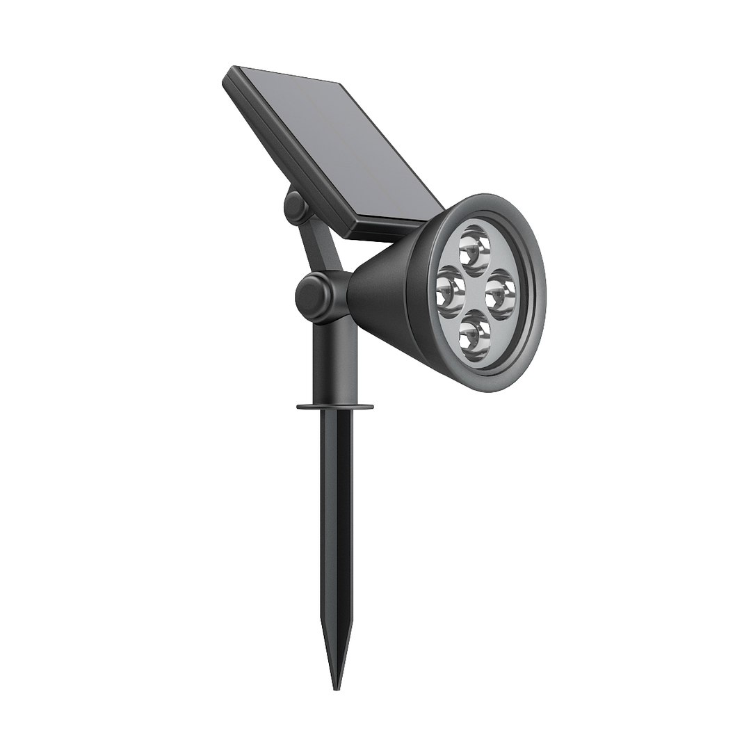 Sun powered exterior halogen model - TurboSquid 1243396
