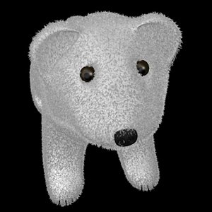3D Stuff Animal Bear Model