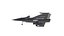 Avión de combate Rafale Jet Modelo 3D de baja poli