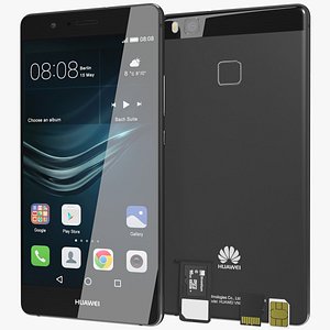 Huawei P9 Lite Black with SD/SIM Card Tray