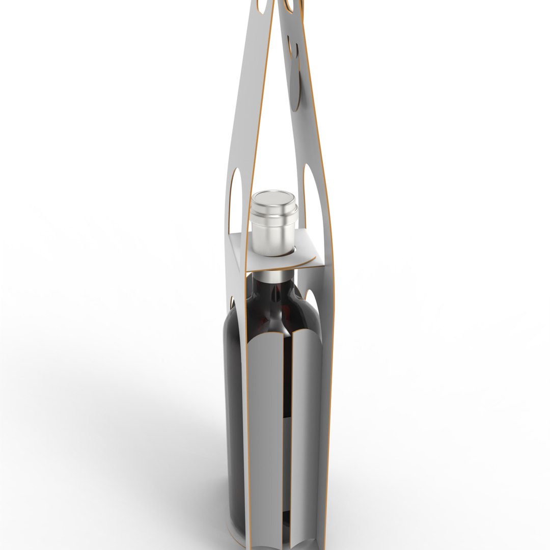 3D Packaging holder for one wine bottle including die-cut design https://p.turbosquid.com/ts-thumb/dP/q68JwM/QJ/0005preview/jpg/1732708942/1920x1080/fit_q87/e72d0983728b6c4b4438c12d55d1695e6047d48c/0005preview.jpg