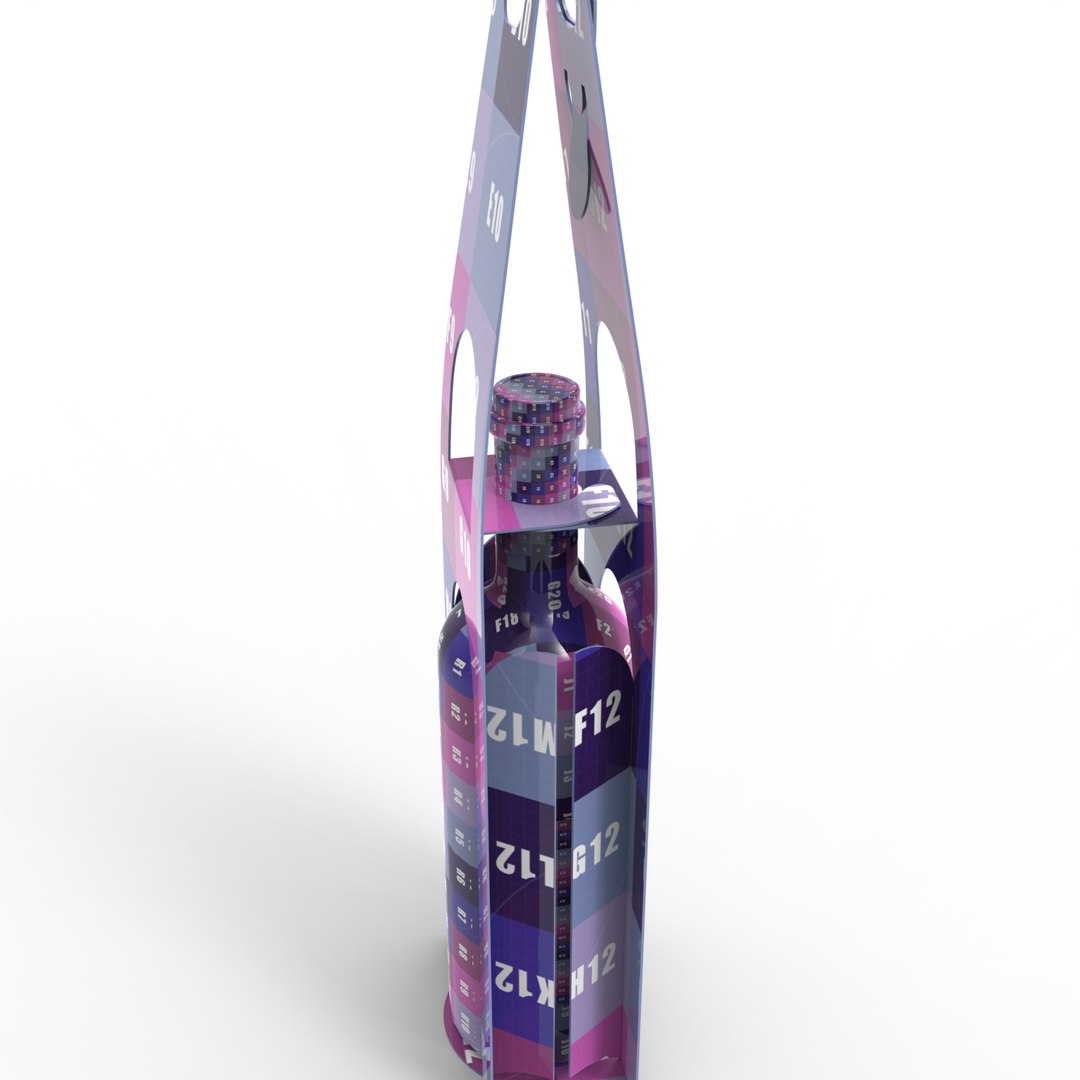 3D Packaging holder for one wine bottle including die-cut design https://p.turbosquid.com/ts-thumb/dP/q68JwM/VQ/0015preview/jpg/1732708949/1920x1080/fit_q87/f30562cfec2f6955f94c4fc9467b877efa21389a/0015preview.jpg