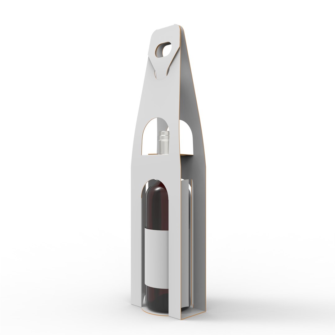 3D Packaging holder for one wine bottle including die-cut design https://p.turbosquid.com/ts-thumb/dP/q68JwM/gS/0003preview/jpg/1732708941/1920x1080/fit_q87/48d4d3d1ed64c62b9b9f3c17a34189a37dc6d8c4/0003preview.jpg