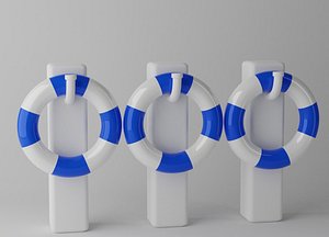 swim ring 3D model