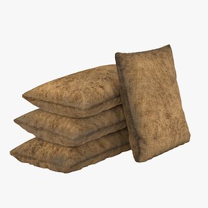 sandbags sand bag 3D model