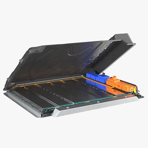 Electric Car Battery Open