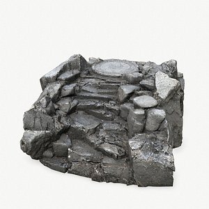 old temple 3D model