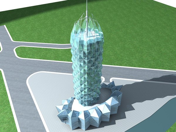 3D architectural building - TurboSquid 1364196