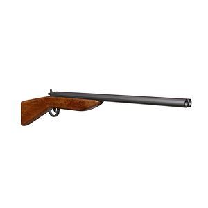 Double barrel gun