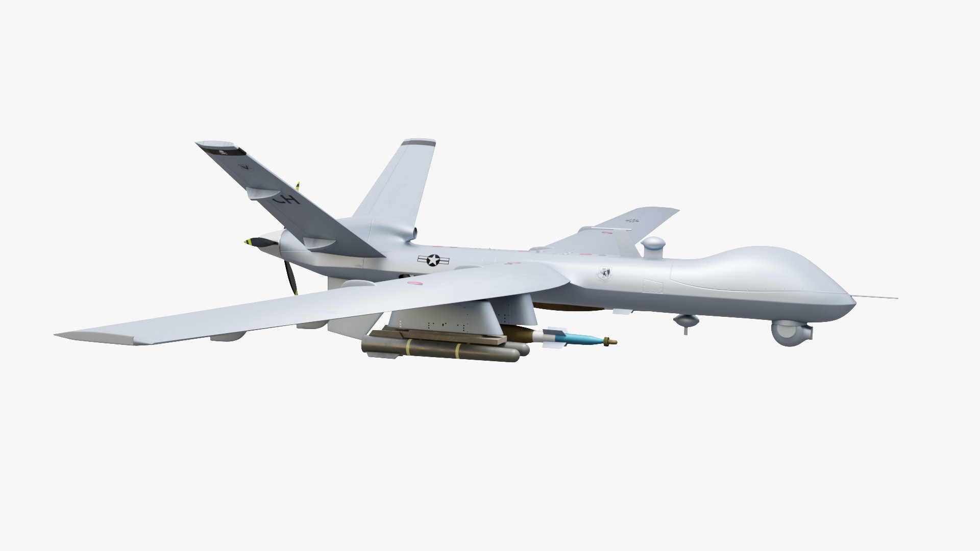 MQ-9 Reaper 3D - TurboSquid 1726385