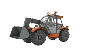 3D model Telescopic Handler Loader