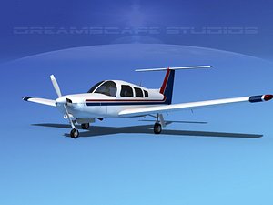 3d propeller piper turbo arrow model