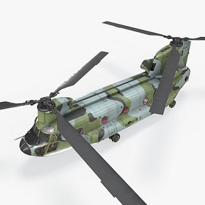 CH-47 Chinook Korean Army Complex Animation --17--