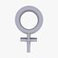 Signo femenino de oro