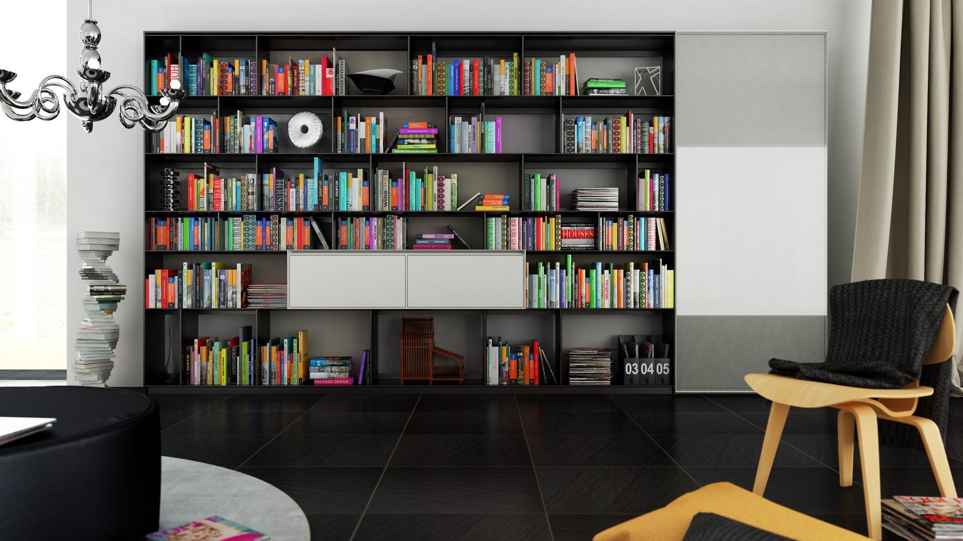 3d vol 8 10 bookcases model