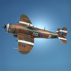 republic p-47d thunderbolt mk 3D
