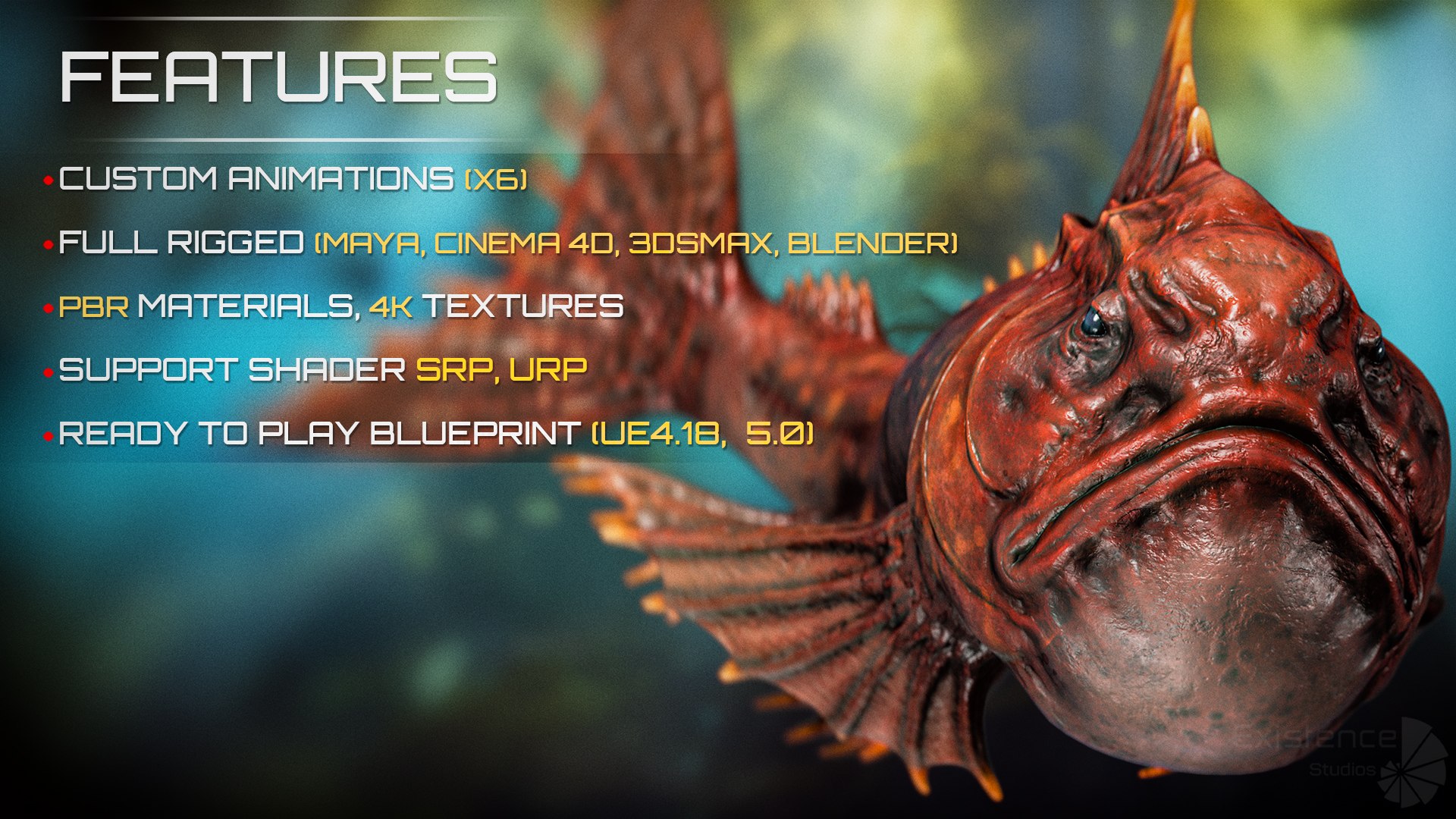 Fantasy Fish Pack 1 - Aqua Life - Underwater Creature - 35 3D model https://p.turbosquid.com/ts-thumb/dQ/PTSphi/tG/2fish2/jpg/1711482354/1920x1080/fit_q87/125851515e41c12072209580f8ed11536b266ebb/2fish2.jpg