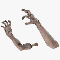 Bloody Zombie Arms Rigged