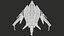 Sci Fi Spaceship Light Fighter Rigged PBR