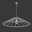 Vintage lampshade in natural rattan