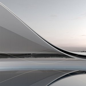 Sci-Fi Futuristic Building DefiV2