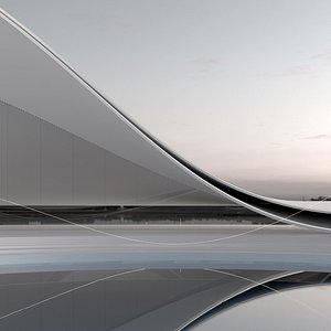 Sci-Fi Futuristic Building DefiV2