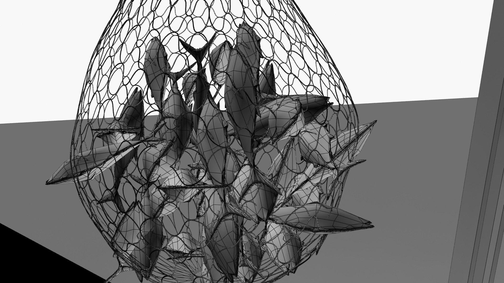 3D Fish net - TurboSquid 1831557