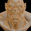 Ork-Büste 3D-Druckmodell
