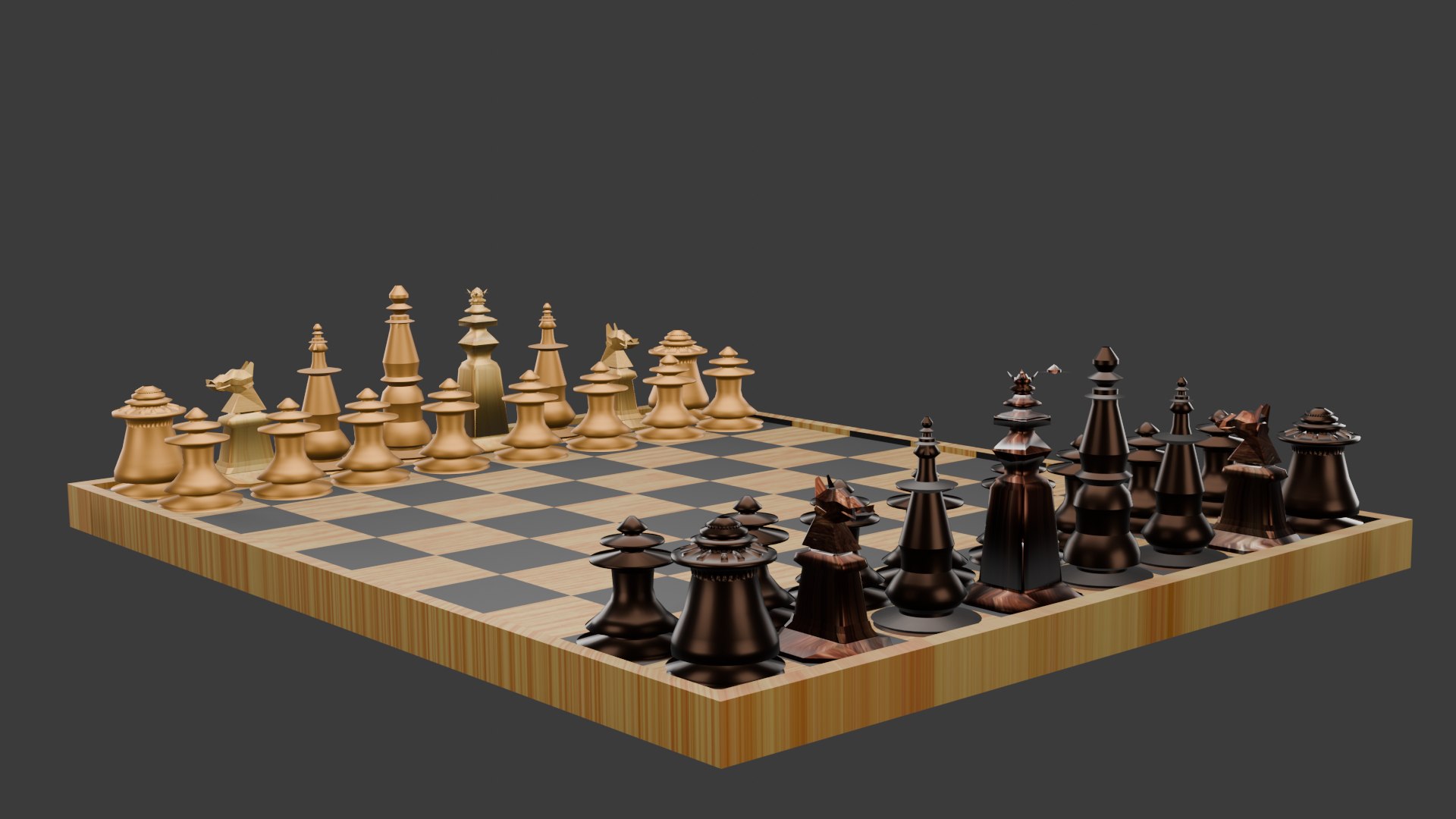 CHESS 3D Model - TurboSquid 2423274
