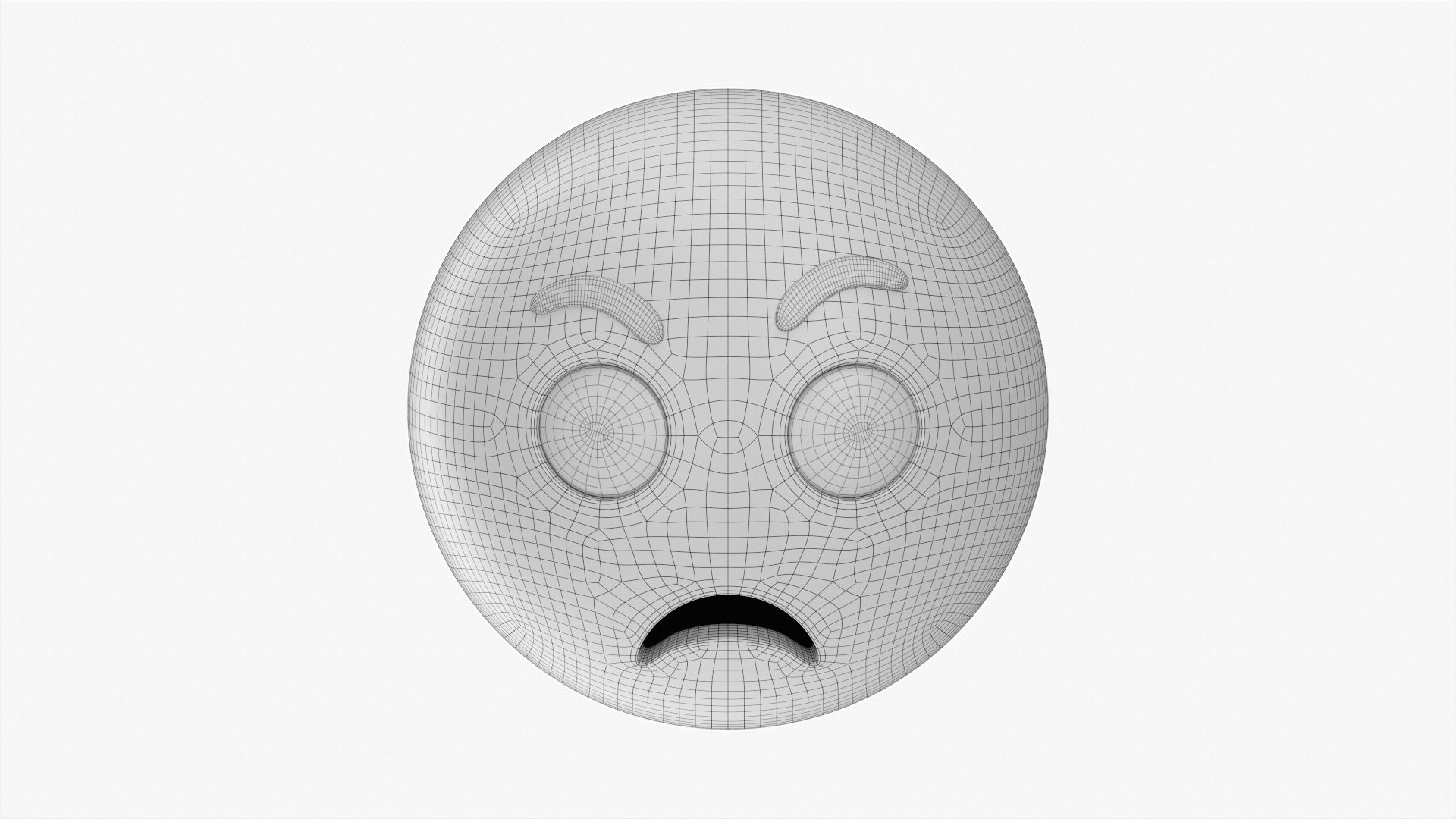 Emoji 071 Angry 3D Model - TurboSquid 1818104