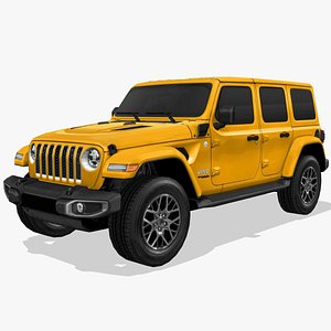 3D model Jeep Wrangler 4xe 2021