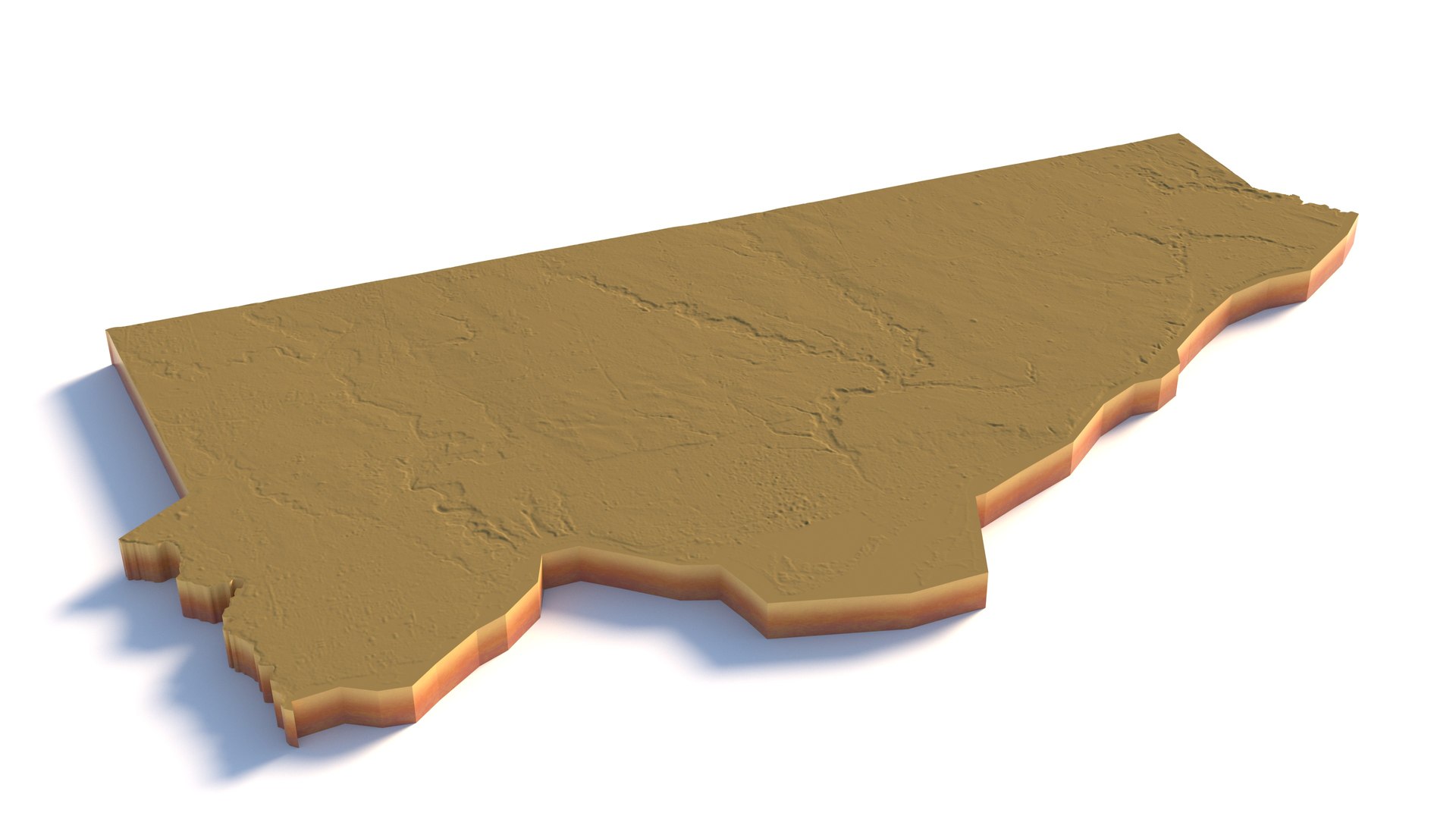 Toronto Terrain City 3D Model - TurboSquid 2427714