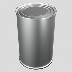 3D realistic tin