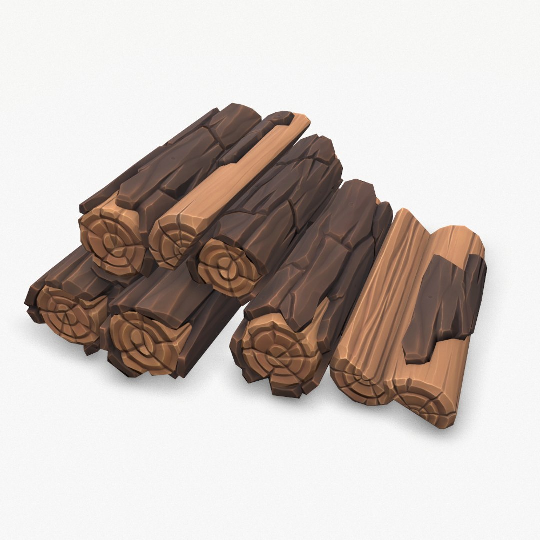 3D stylized logs model https://p.turbosquid.com/ts-thumb/dQ/lxBBVB/dD2p5SK8/screenshot025/png/1542590000/1920x1080/fit_q87/fe5dfdaab914008770819ea58c302f3c218e873c/screenshot025.jpg