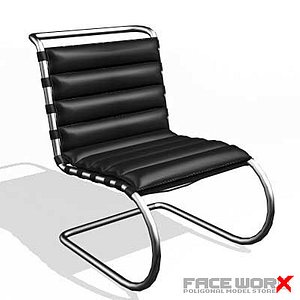3d faceworx ludwig mies model