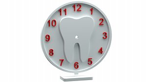 3D TOOTHCLOCK model