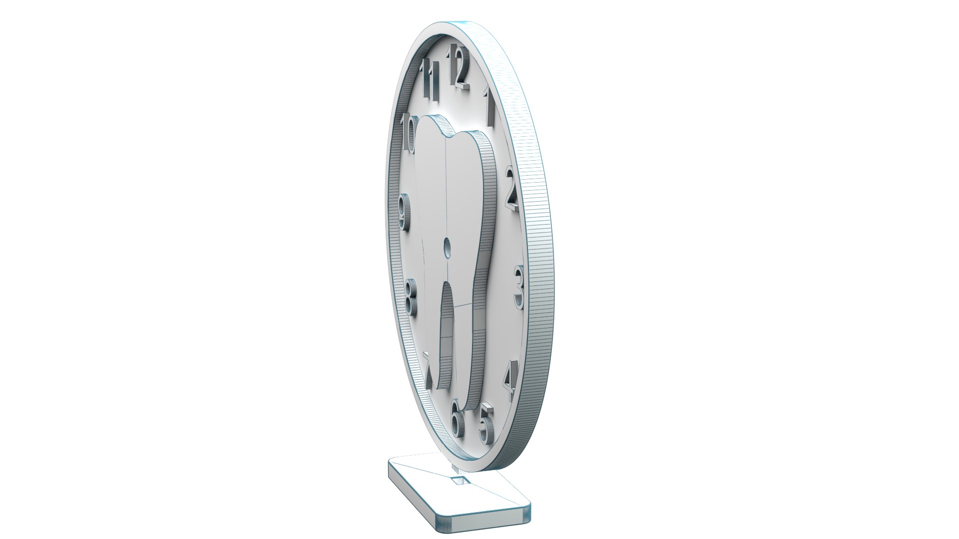 3D TOOTHCLOCK Model - TurboSquid 2286518