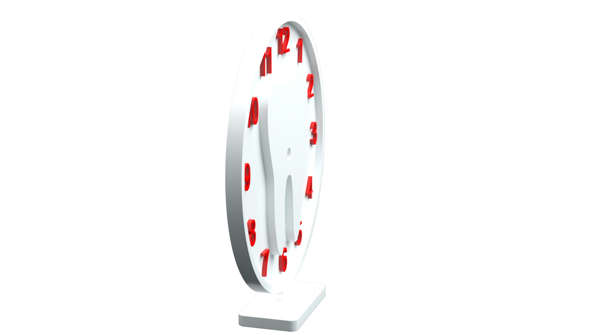 3D TOOTHCLOCK Model - TurboSquid 2286518