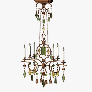 Gemstone Chandelier 1