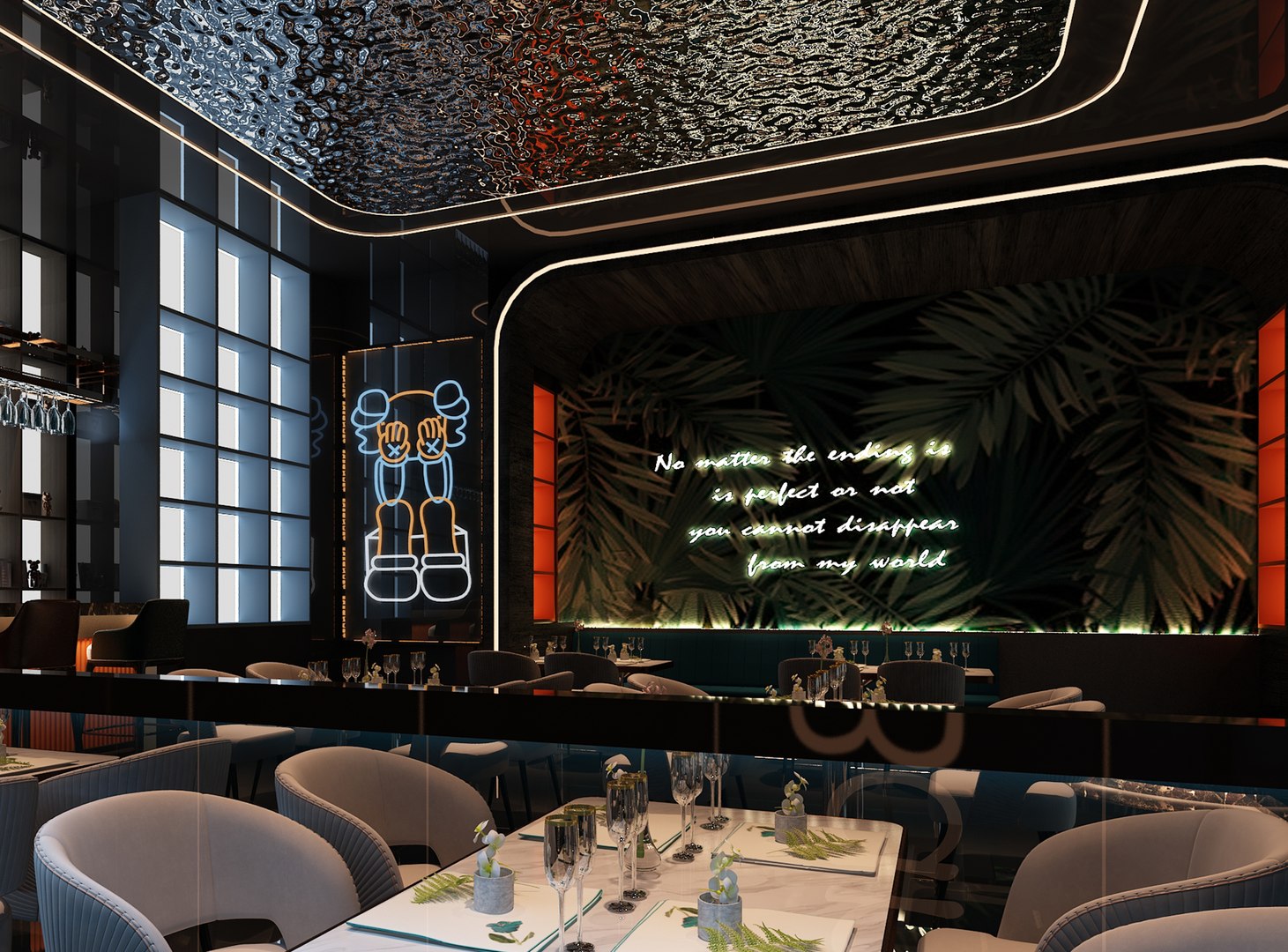 Bar Interior 3D Model - TurboSquid 2364857